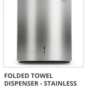 FOLDED TOWEL DESPENSER STAINLESS STEEL
